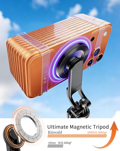 50% Off MagSafe Phone Tripod with Remote & Magnetic Grip - Image 2