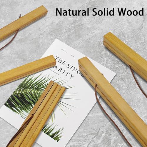 50% Off Wooden Magnetic Poster Hangers 2-Pack - Image 2