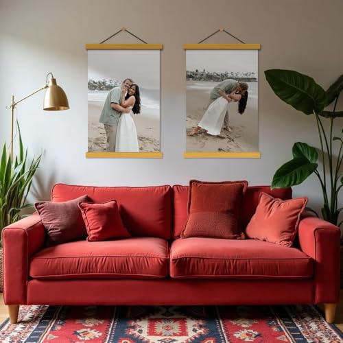 50% Off Wooden Magnetic Poster Hangers 2-Pack - Image 5