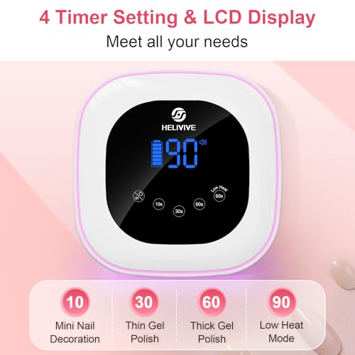 57% Off Cordless UV LED Nail Lamp with Code V54RLO8N - Image 4