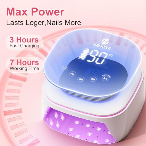 57% Off Cordless UV LED Nail Lamp with Code V54RLO8N - Image 5