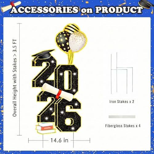 Save 34% on 2026 Graduation Yard Signs with Code - Image 2