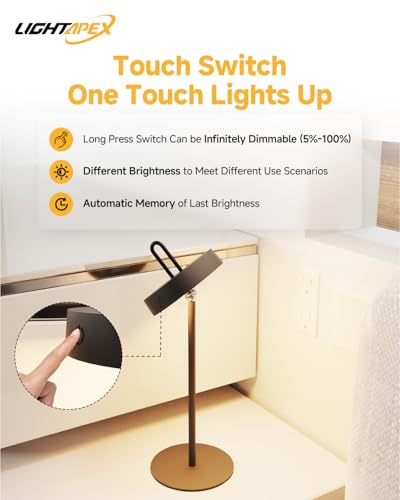 50% Off Lightapex Cordless Table Lamps 2-Pack with Code - Image 4