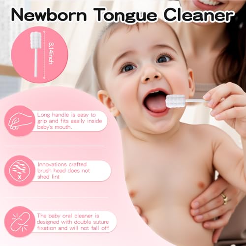 40% Off RoseFish Baby Tongue Cleaner with 50 Pieces - Image 5