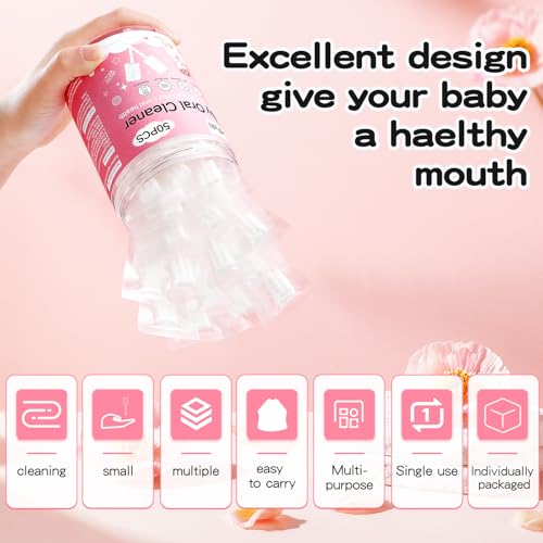 40% Off RoseFish Baby Tongue Cleaner with 50 Pieces - Image 6