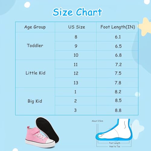 50% Off AOVOG Toddler Canvas High Top Sneakers - Image 6