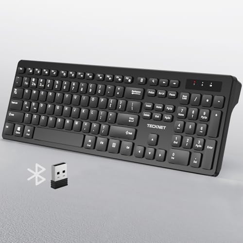 50% Off TECKNET Wireless Multi-Device Keyboard - Image 1