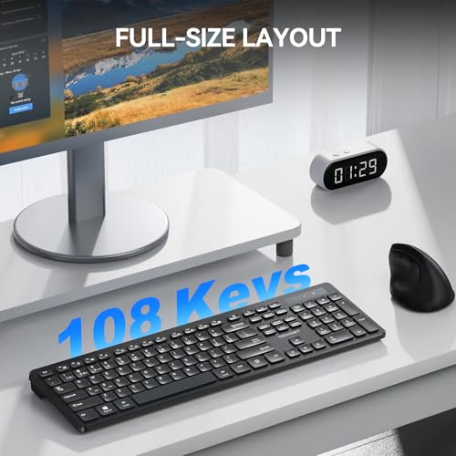50% Off TECKNET Wireless Multi-Device Keyboard - Image 6