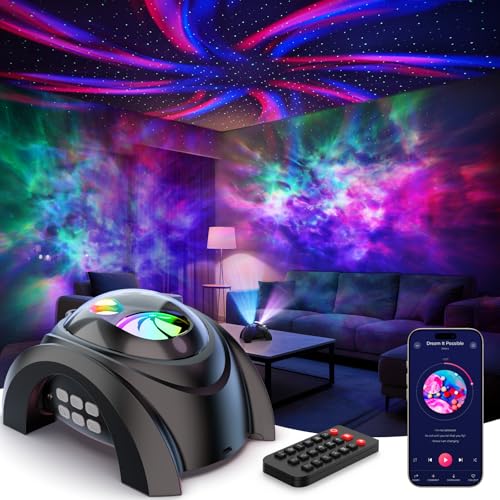 50% Off Rossetta Dual Lens Galaxy Star Projector Light - Image 1