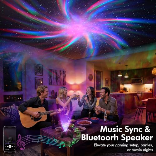 50% Off Rossetta Dual Lens Galaxy Star Projector Light - Image 6