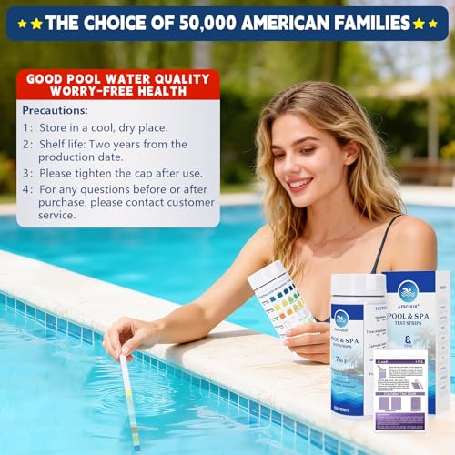 40% Off AESCULIX 8-in-1 Pool Test Strips (151 Count) - Image 6