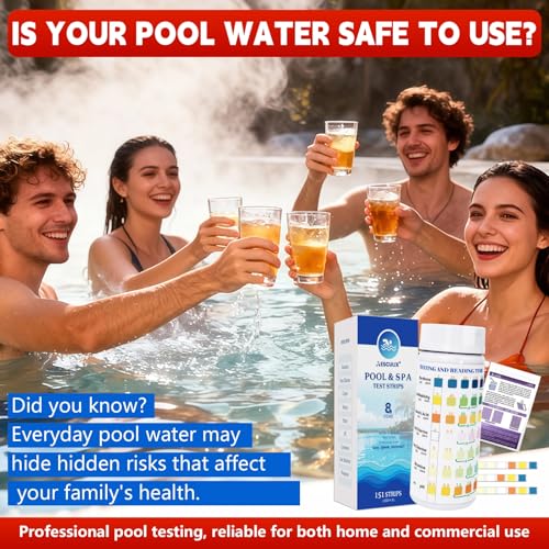 40% Off AESCULIX 8-in-1 Pool Test Strips (151 Count) - Image 7