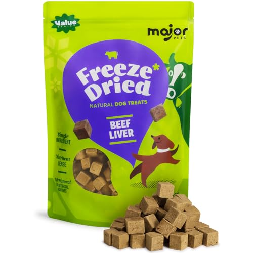 48% Off MAJOR PETS Freeze Dried Beef Liver Dog Treats - Image 1