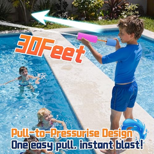 45% Off High-Capacity Foam Water Guns for Summer Fun - Image 4