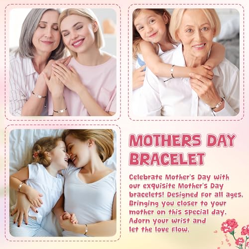 50% Off EOBOH Adjustable Heart Bracelet Set with Card - Image 4