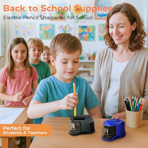 50% Off STAGEEK Electric Pencil Sharpener - Dual Power - Image 2