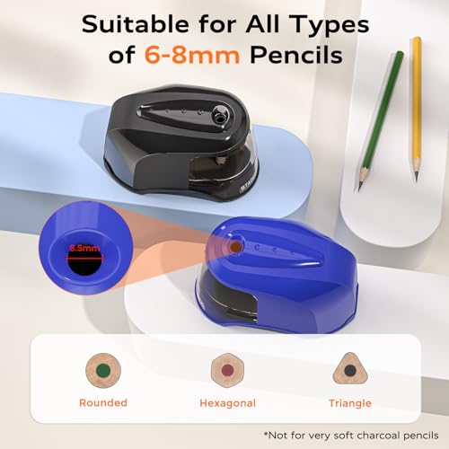50% Off STAGEEK Electric Pencil Sharpener - Dual Power - Image 3