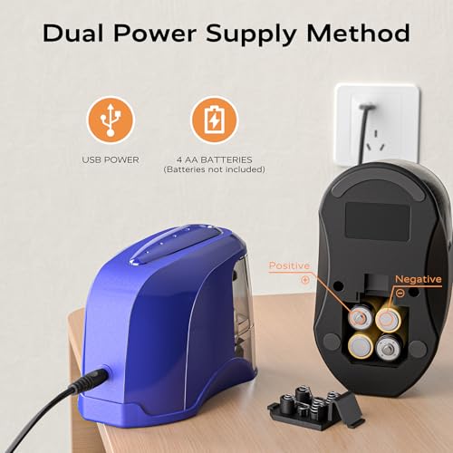 50% Off STAGEEK Electric Pencil Sharpener - Dual Power - Image 5