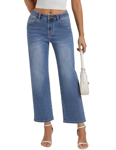 50% Off Belle Poque Women's Stretchy Straight Leg Jeans