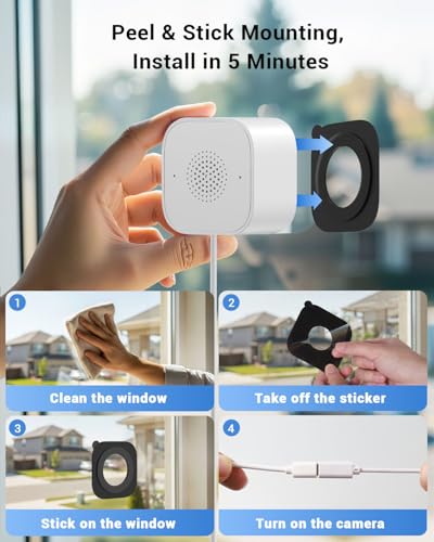 50% Off Obligz 3MP 2K Window Security Camera with Code - Image 2