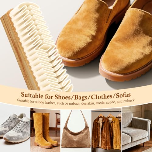 40% Off 2-in-1 Suede Shoe Brush & Cleaner Kit - Image 2