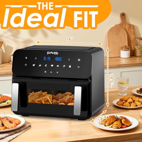 45% Off Gapalilo 11QT Dual Zone Air Fryer with Code 449GMNX7 - Image 2
