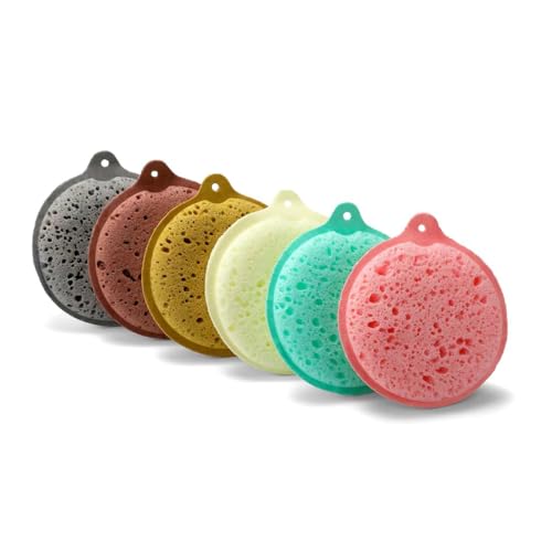 50% Off AIQIBAO 6-Piece Double-Sided Kitchen Sponges - Image 1