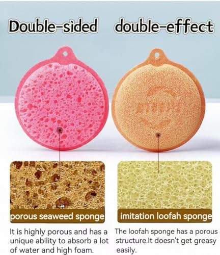 50% Off AIQIBAO 6-Piece Double-Sided Kitchen Sponges - Image 2