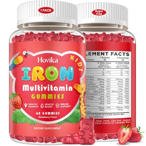 50% Off Kids Iron Gummies with Multivitamins & Calcium