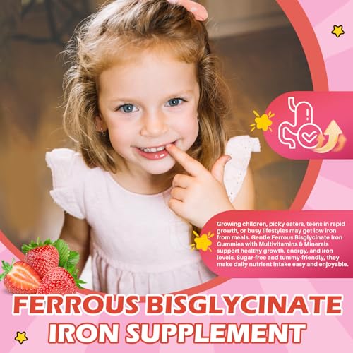 50% Off Kids Iron Gummies with Multivitamins & Calcium - Image 7