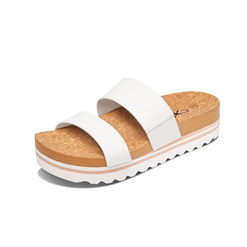 20% Off Athlefit Women's Arch Support Platform Sandals - Image 1