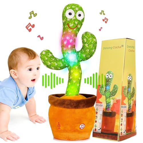 55% Off MILEGI Dancing Talking Cactus Toy for Toddlers - Image 1