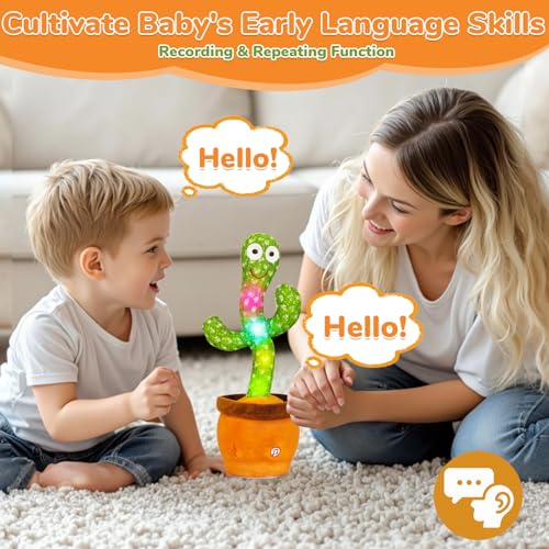 55% Off MILEGI Dancing Talking Cactus Toy for Toddlers - Image 2