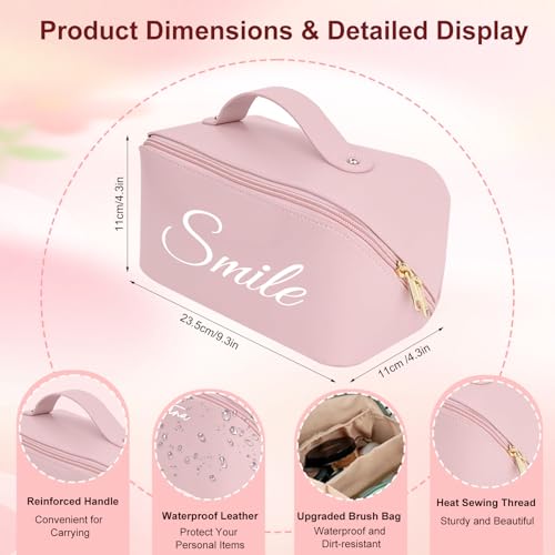 50% Off Personalized Makeup Bag with Custom Name - Image 2