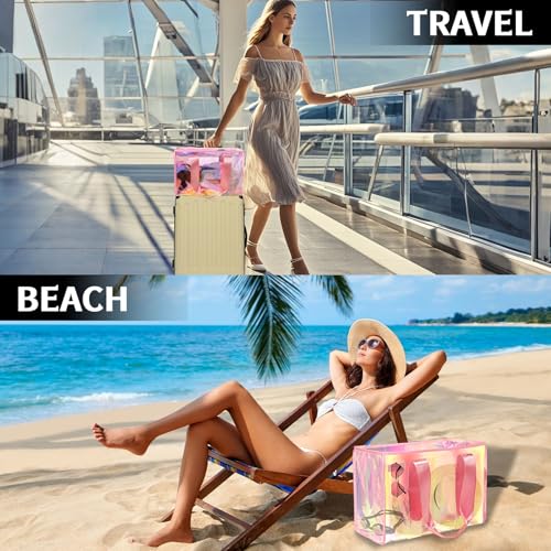 50% Off GolfFox Iridescent Beach Bag Set with Waterproof Pouch - Image 6