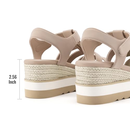 Save 34% on Athlefit Women's Espadrille Wedge Sandals - Image 5