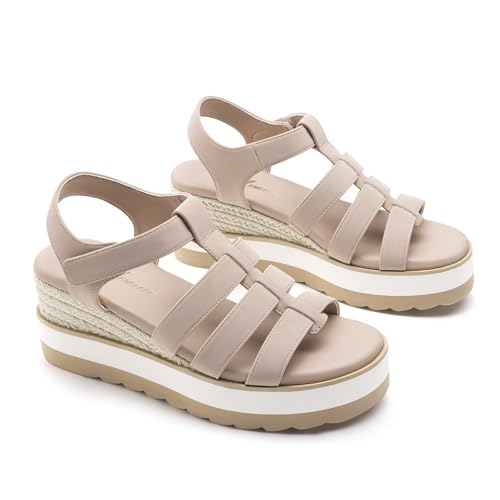 Save 34% on Athlefit Women's Espadrille Wedge Sandals - Image 6