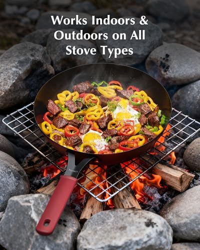 Save 30% on Yonida 12-Inch Pre-Seasoned Carbon Steel Pan - Image 4