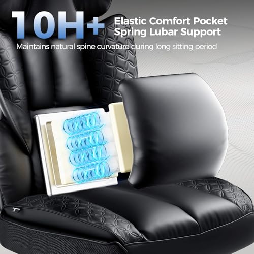 40% Off GTPLAYER Big & Tall Gaming Chair with Footrest - Image 5