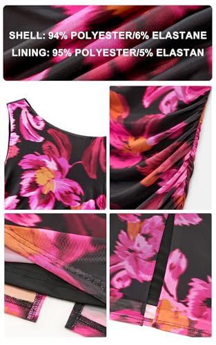 50% Off PRETTYGARDEN Floral One Shoulder Maxi Dress - Image 5