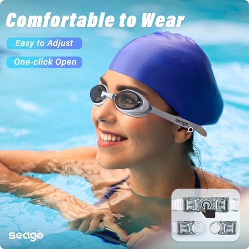 Save 35% on Seago Anti-Fog Swim Goggles 2-Pack - Image 2
