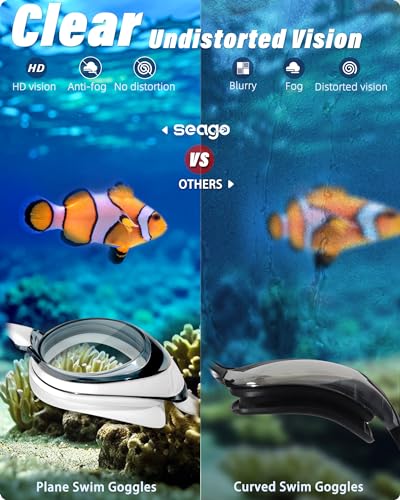 Save 35% on Seago Anti-Fog Swim Goggles 2-Pack - Image 3