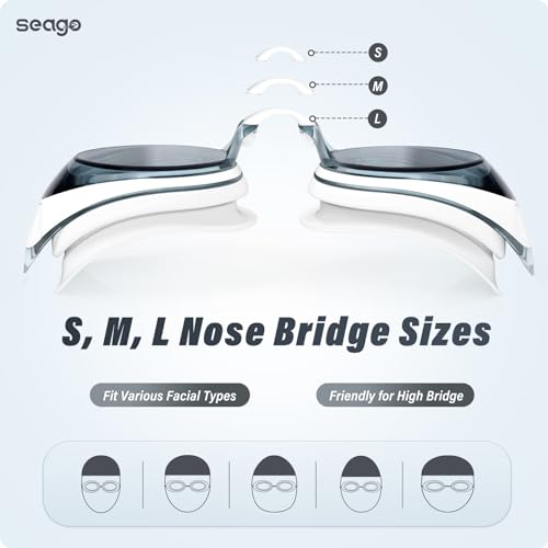 Save 35% on Seago Anti-Fog Swim Goggles 2-Pack - Image 4