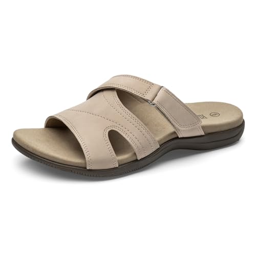 52% Off Rihero Women's Orthopedic Slide Sandals with Arch Support