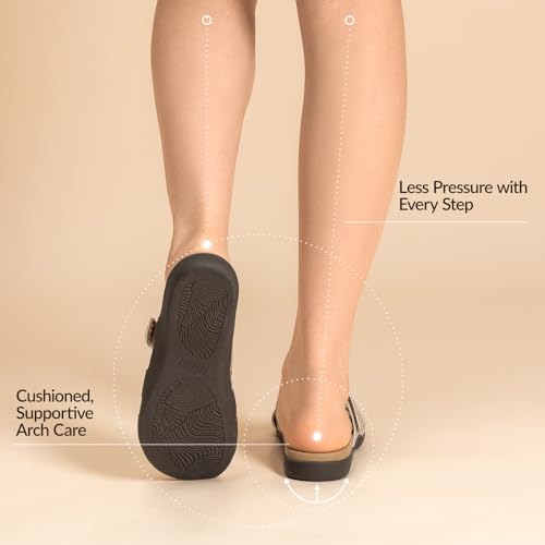 52% Off Rihero Women's Orthopedic Slide Sandals with Arch Support - Image 5