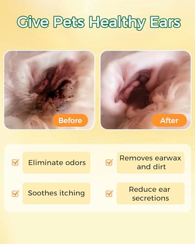 50% Off Pet Ear Cleaner Finger Wipes for Dogs & Cats - Image 3