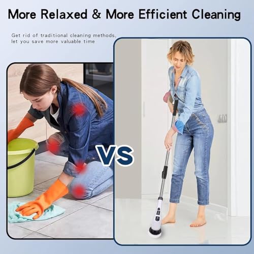 Save 54% on Cordless Electric Spin Scrubber with 9 Brush Heads - Image 5