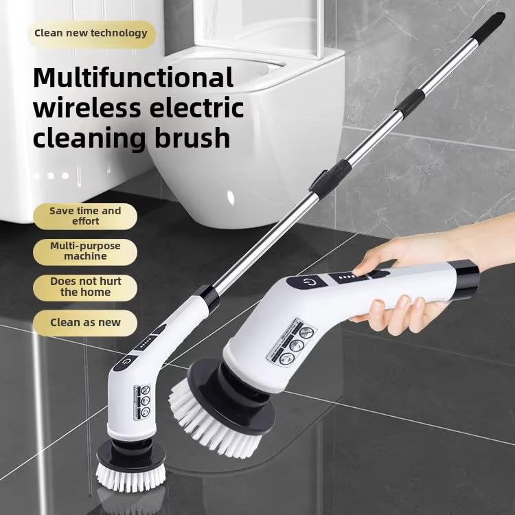 Save 54% on Cordless Electric Spin Scrubber with 9 Brush Heads - Image 6