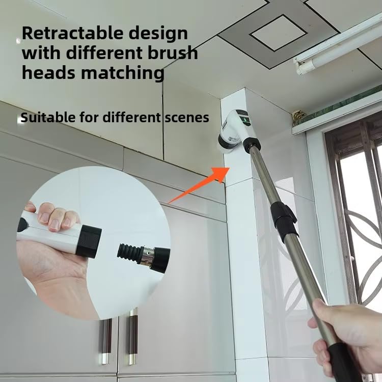 Save 54% on Cordless Electric Spin Scrubber with 9 Brush Heads - Image 7