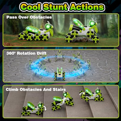 50% Off Terucle Bionic Mantis RC Drift Car with LED Lights - Image 5